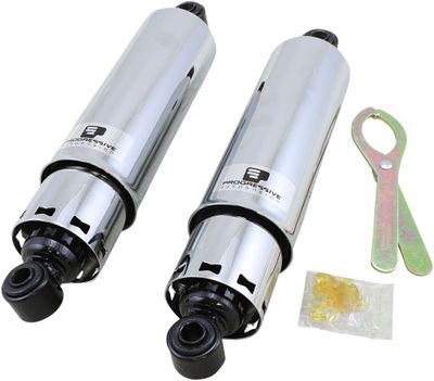 Stötdämpare Progressive Suspension PS 412 12" krom FL,FLH 73-86 412-4035C