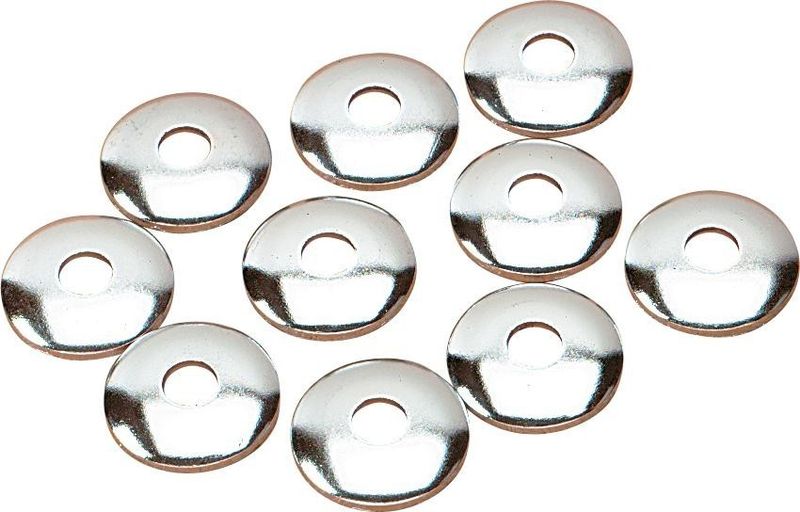 Skålbricka Eastern krom 5/8" innerdiameter 10-pack