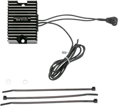 Likriktare spänningsregulator Cycle Electric svart Big Twin 81-88