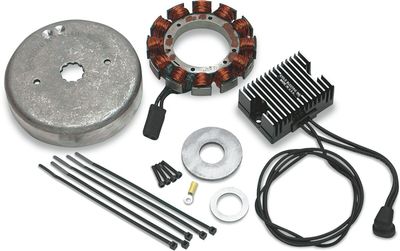 Likriktare spänningsregulator Cycle Electric svart Big Twin 81-88