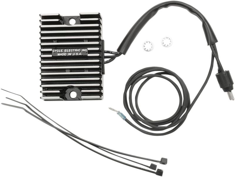 Likriktare spänningsregulator Cycle Electric svart 1991 XL Sportster