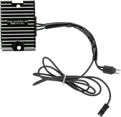 Likriktare spänningsregulator Cycle Electric svart XL Sportster 92-93