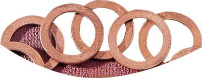 Kopparbrickor hjulcylinderskruv Eastern Motorcycle Parts 41744-58 H-D 58-72 (10-pack)