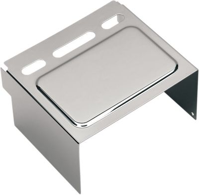 Batterilock Drag Specialties krom XL Sportster 82-99, FXD 91-96