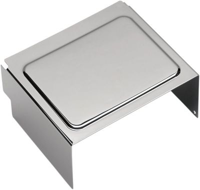 Batterilock Drag Specialties krom FXD 97-05, FXDX 99