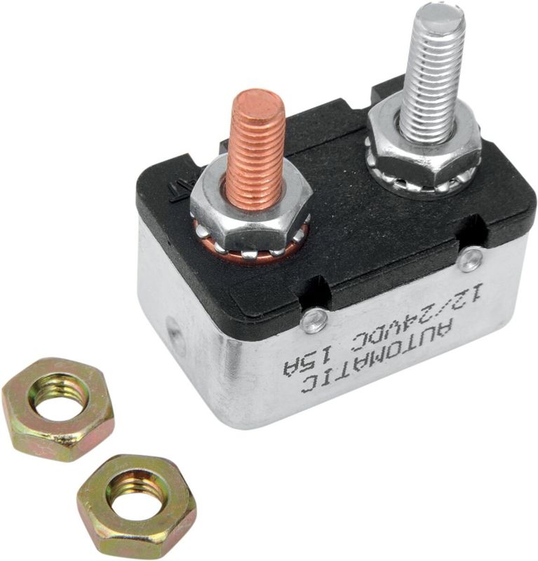Automatsäkring Drag Specialties Breaker Two-stud 15AMPERE