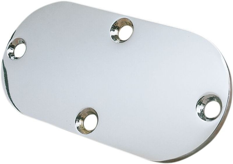Inspektionslock primärkedja Drag Specialties slät krom H-D 70-06