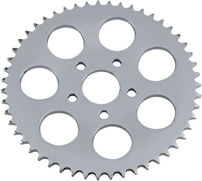 Drev hjul bak Drag Specialties 51T stål krom H-D 73-85