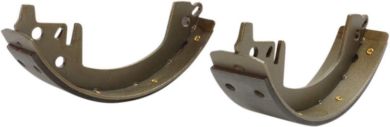Bromsbackar Drag Specialties 060112SCPFXBX organiska H-D 63-72