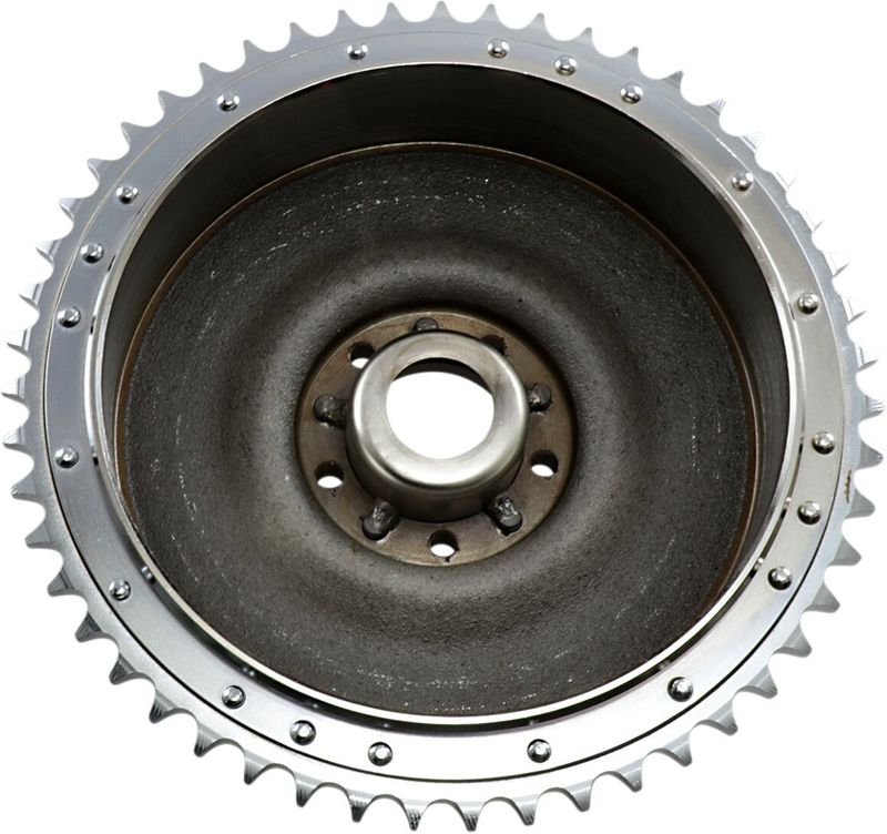 Drev Drag Specialties 06-0129-BX-LB2 Brake Shovelhead krom H-D 63-66