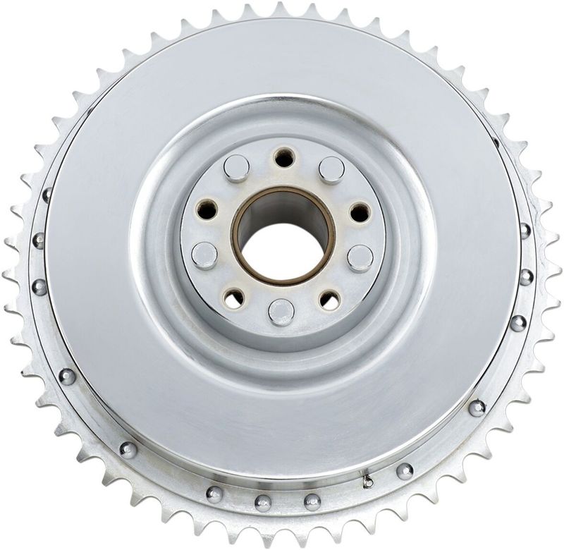 Drev Drag Specialties 06-0128-BX-LB2 Brake Shovelhead krom H-D 67-72