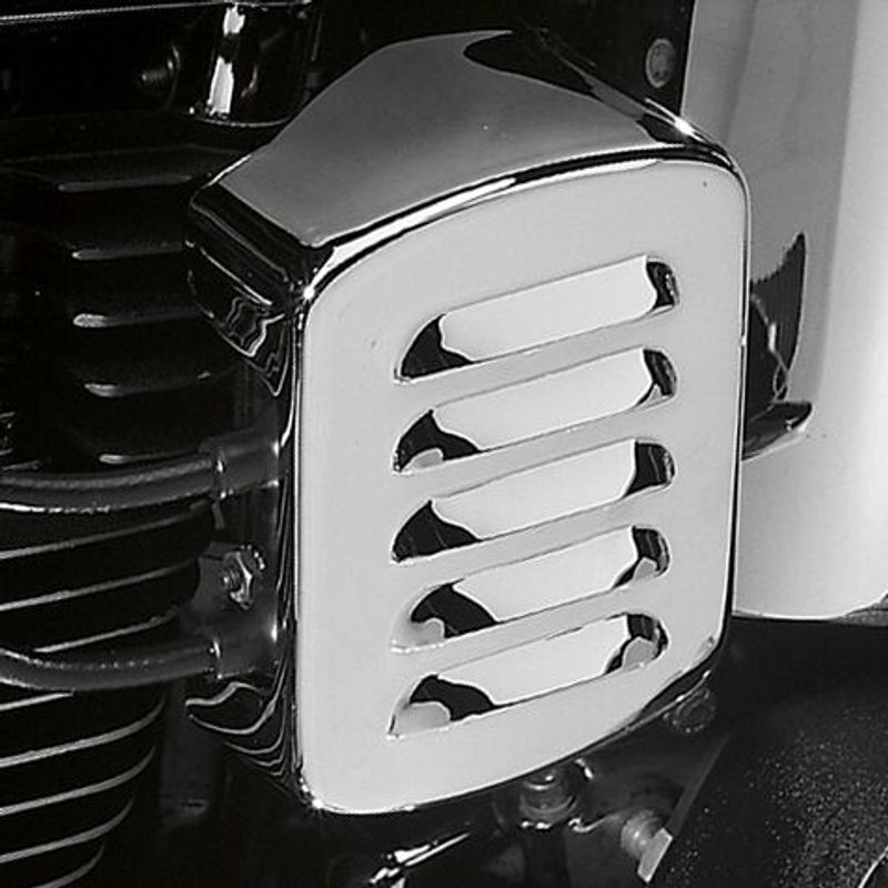 Kåpa tändspole Drag Specialties Louvered krom H-D 65-99