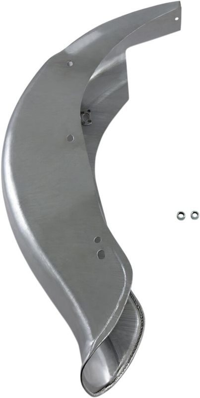 Bakskärm Drag Specialties Quickbob stål H-D 73-85