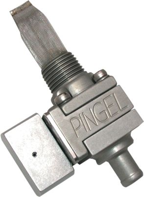 Bensinkran Pingel Guzzler 3/8NPT VALVE-5/16 3/8 anodiserad