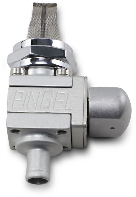 Bensinkran Pingel Guzzler VALVE-5/16 22MM anodiserad