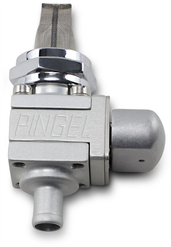 Bensinkran Pingel Guzzler VALVE-5/16 22MM anodiserad