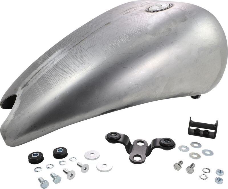 Bensintank Drag Specialties Smooth-Top förlängd enkel