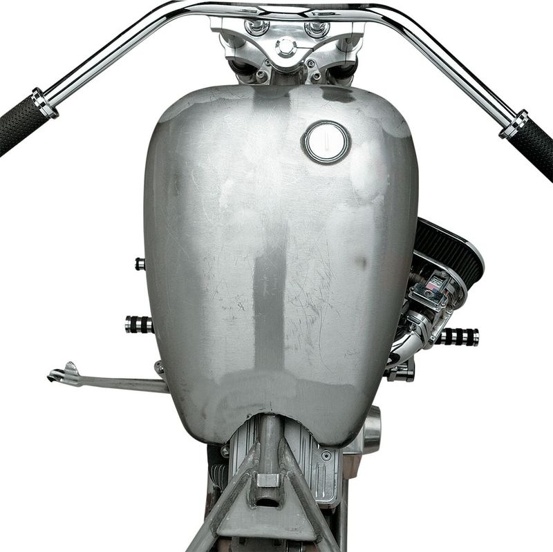 Bensintank Drag Specialties Smooth-Top förlängd enkel