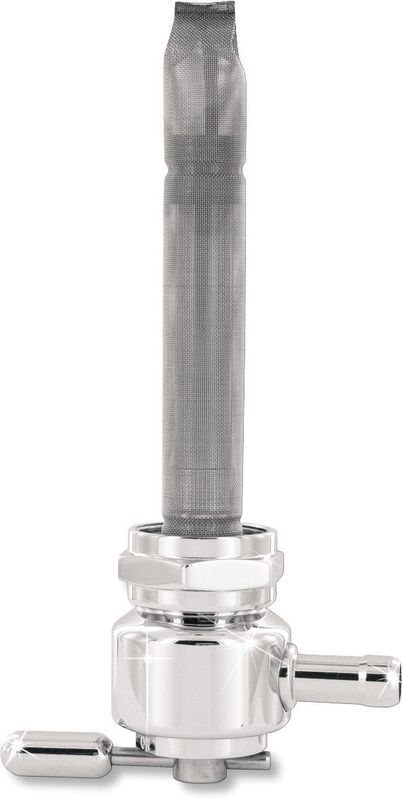 Bensinkran Pingel Power-Flo rund slät höger Big Twin, XL Sportster 75-06