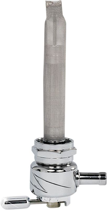 Bensinkran Pingel Power-Flo Lightning rund höger Big Twin, XL Sportster 75-06