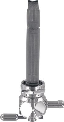 Bensinkran Pingel Power-Flo diamond vänster höger Big Twin, XL Sportster 75-06