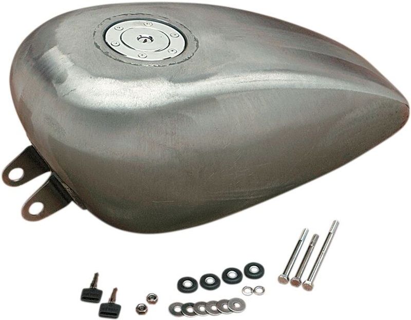 Bensintank Drag Specialties Aero-Style krom Sportster 82-94