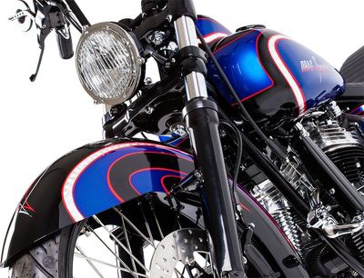 Bensintank Drag Specialties Bob-Style H-D 48-84