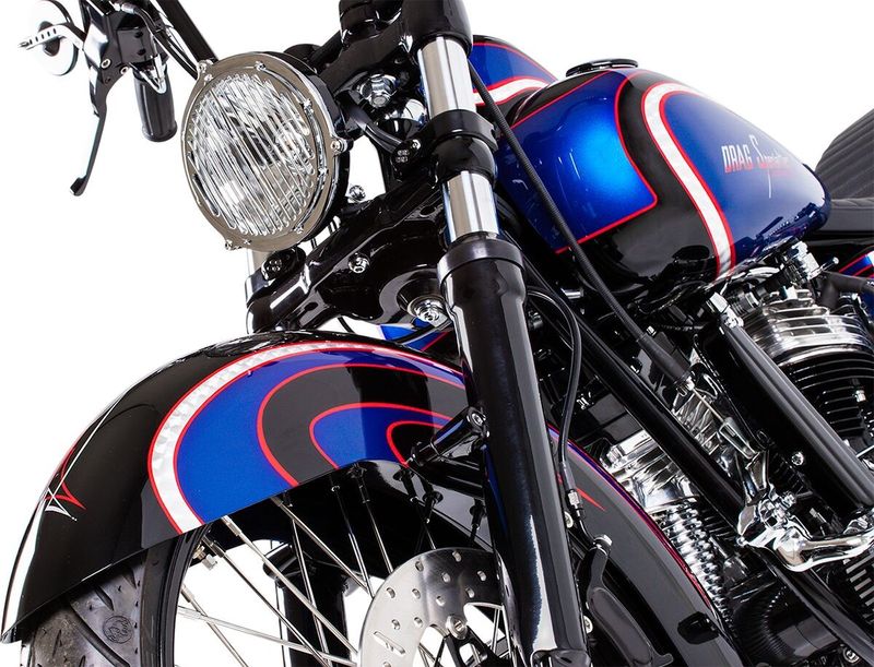 Bensintank Drag Specialties Bob-Style H-D 48-84