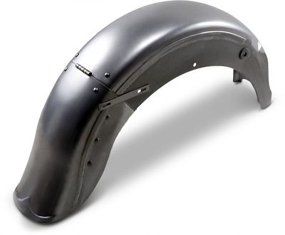 Bakskärm Drag Specialties Hinged slät stål bak Touring 74-84