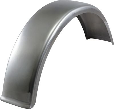 Bakskärm Drag Specialties 6" platt matt stål