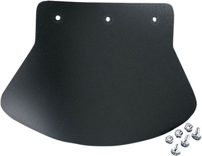 Skärm Drag Specialties Plain gummi svart DS393702