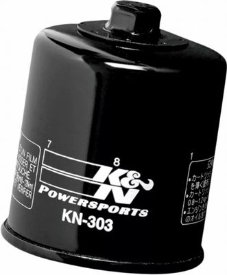 Oljefilter K&N KN-303 svart HONDA CB1000 Big One 93-97 m.fl.