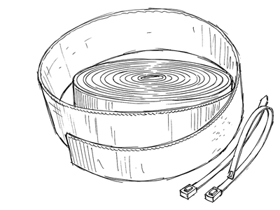 Avgasbandage