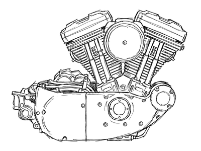 Motordelar Sportster