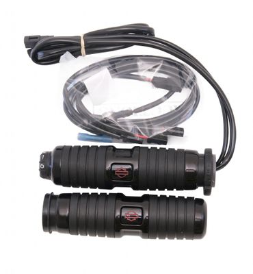 Harley Davidson Kit,Throt/Grip,Heated,Blk OEM: 56100331