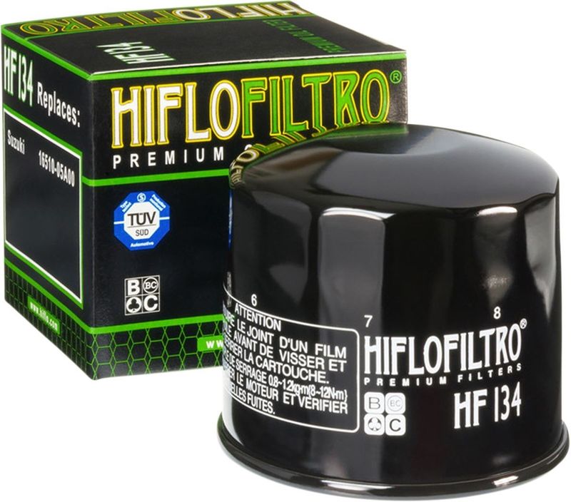 Oljefilter HiFlofiltro HF134 svart Suzuki 85-97