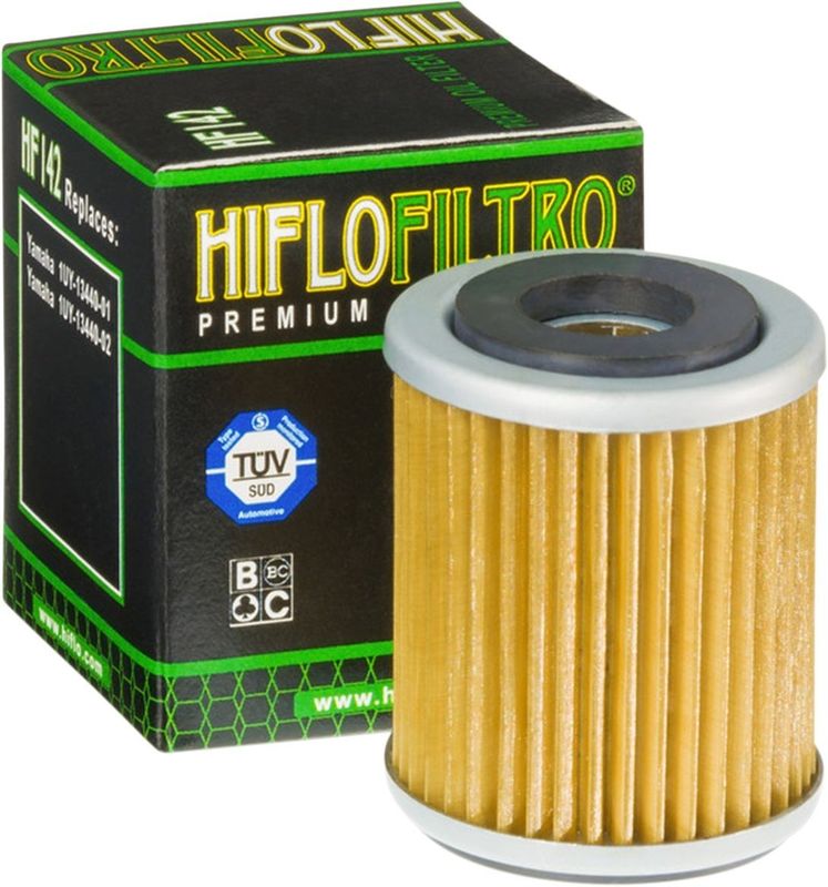 Oljefilter HiFlofiltro HF142 Yamaha 87-13, Tm Racing 07-10
