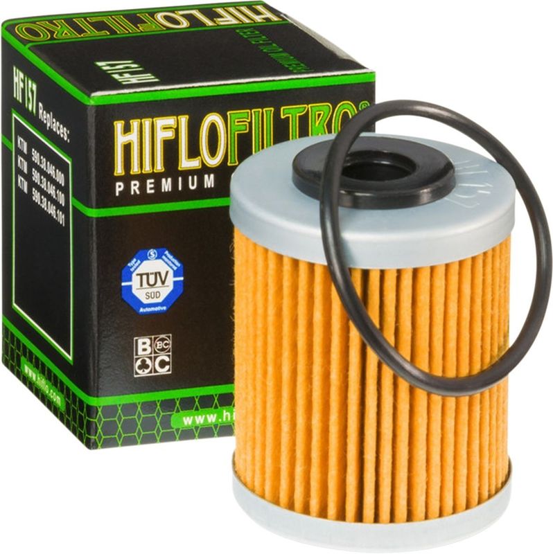 Oljefilter HiFlofiltro HF157 Ktm 99-12, Beta 06-10, Polaris 07-11