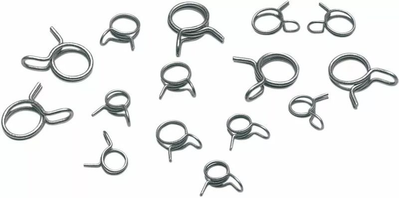 Wire Hose Clamps 1/4" | 5/16" | 7/16" I.d. (5 Each) 15-pack