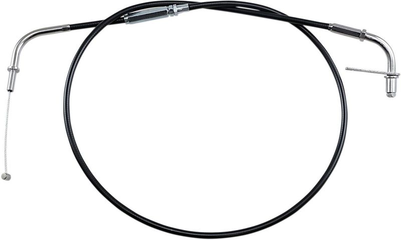 Gasvajer Motion Pro Pull svart vinyl Kawasaki 95-05