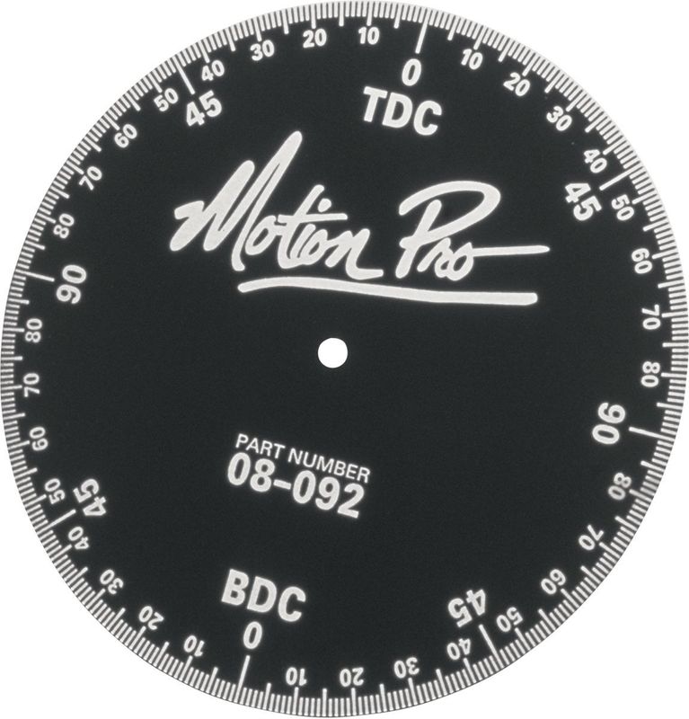 Gradskiva tändinställning Motion Pro universal