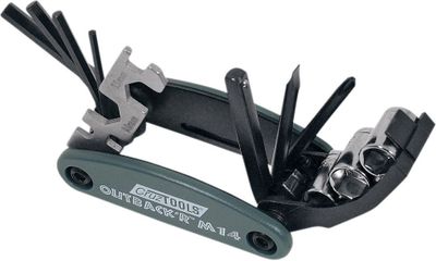 Insexnyckelsats fällbar Cruztools Outback'r metrisk japanska mc