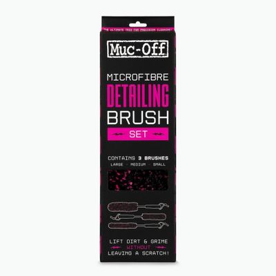 Muc-Off Microfibre Brush Kit (set of 3)