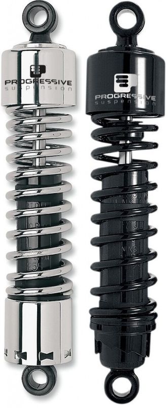 Stötdämpare Progressive Suspension PS 412 11.5 kraftig svart FXR 82-94