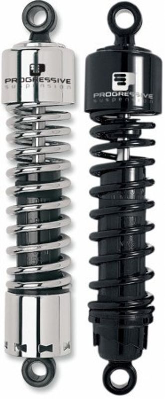 Stötdämpare Progressive Suspension PS 412 11.5 kraftig svart FXR 82-94