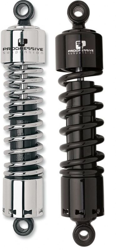 Stötdämpare Progressive Suspension PS 412 13.5 svart Dyna 91-17