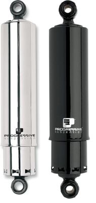 Stötdämpare Progressive Suspension PS 412 12" kraftig svart Dyna 91-17 412-4046B