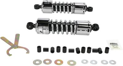 Stötdämpare Progressive Suspension 412 krom Honda 87-07, Kawasaki 96-08