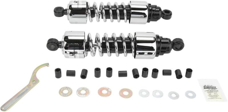 Stötdämpare Progressive Suspension 412 kraftig krom