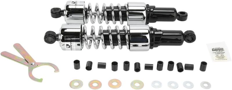 Stötdämpare Progressive Suspension 412 Cruiser 14.25 dubbel krom